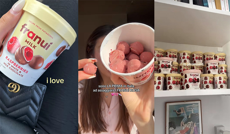 Profili TikTok di @aliiprivv2, @giolame_, @sara.pezzatini